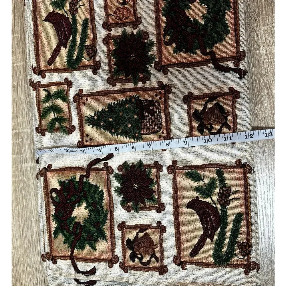 Christmas Holiday‎ Table Mats Lot of 5 Red